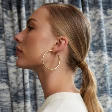 Gold Hoop Earrings