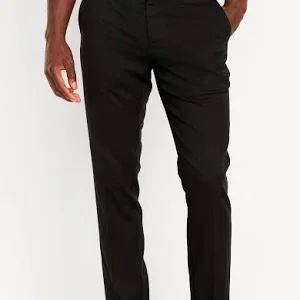 Men’s Slim Fit Trousers – Black
